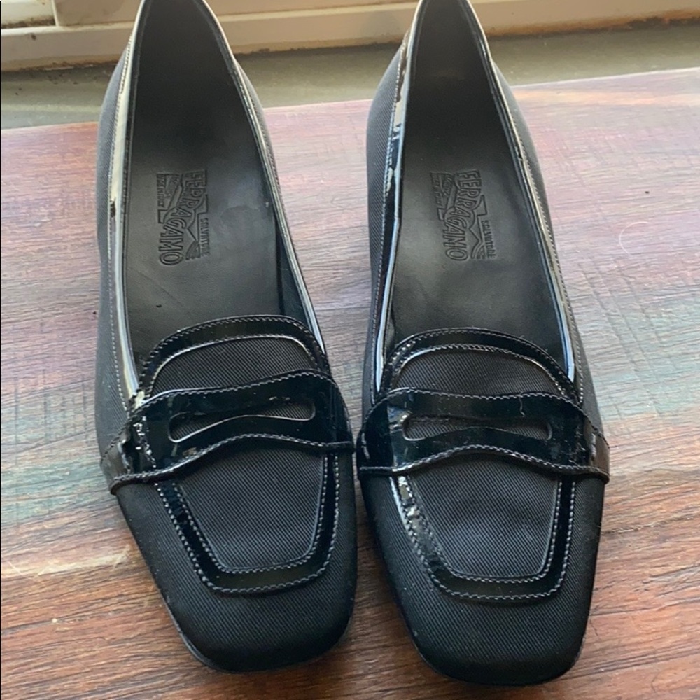COPY - Salvatore Ferragamo Block Heeled Loafer - Picture 2 of 5